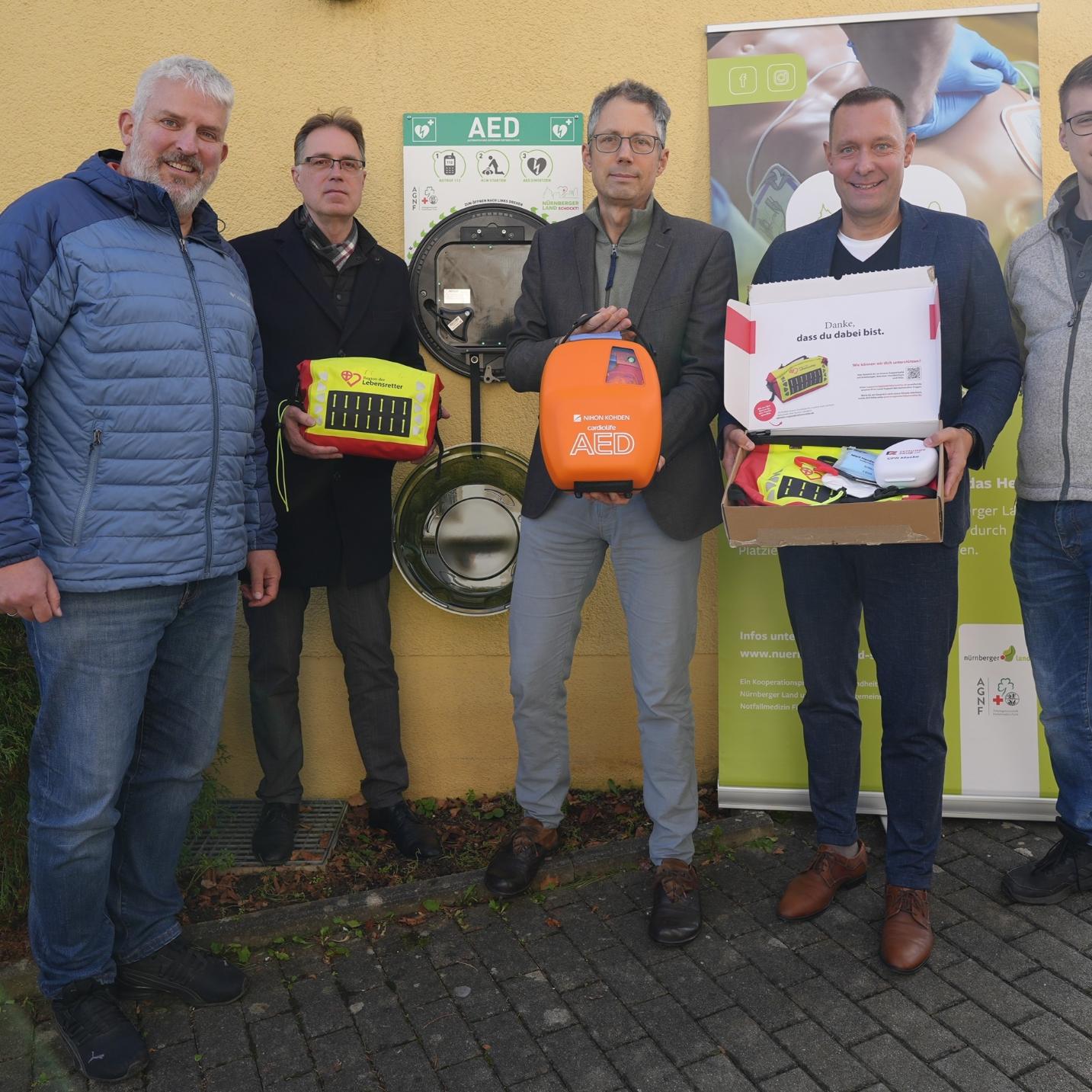 Neuer Defibrillator