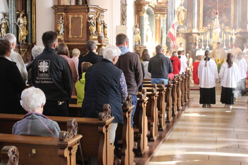 Caritas-Sammlung 2023 Herbst Gottesdienst