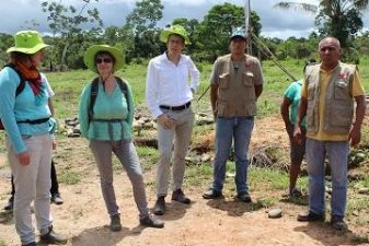 Gruppenbild der Reisedelegation