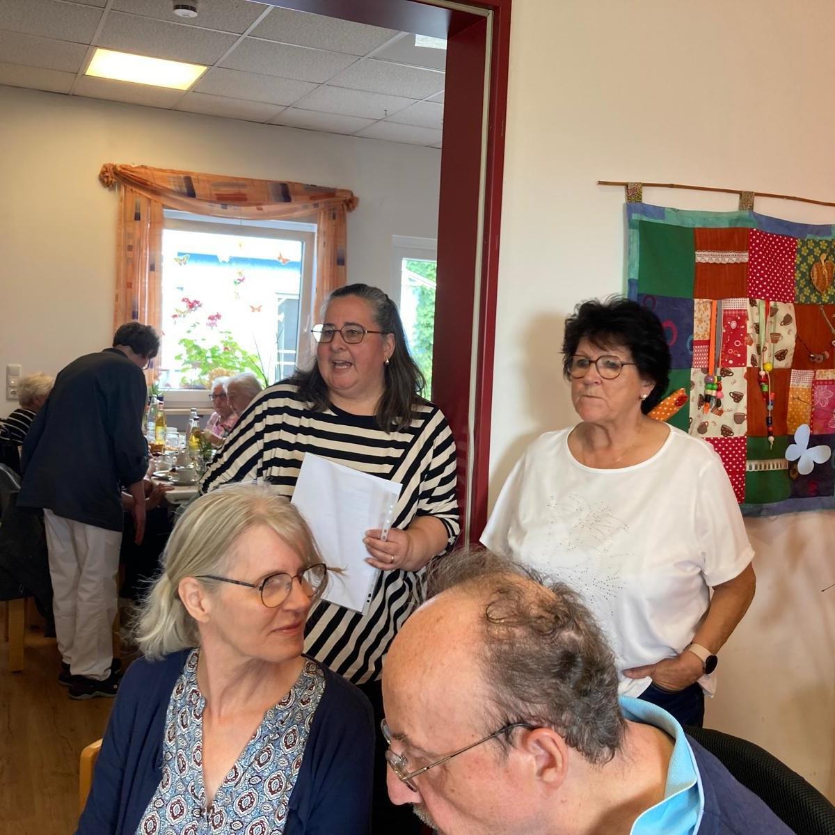 Sommerfest der Tagespflege Schnaittach bei Regen