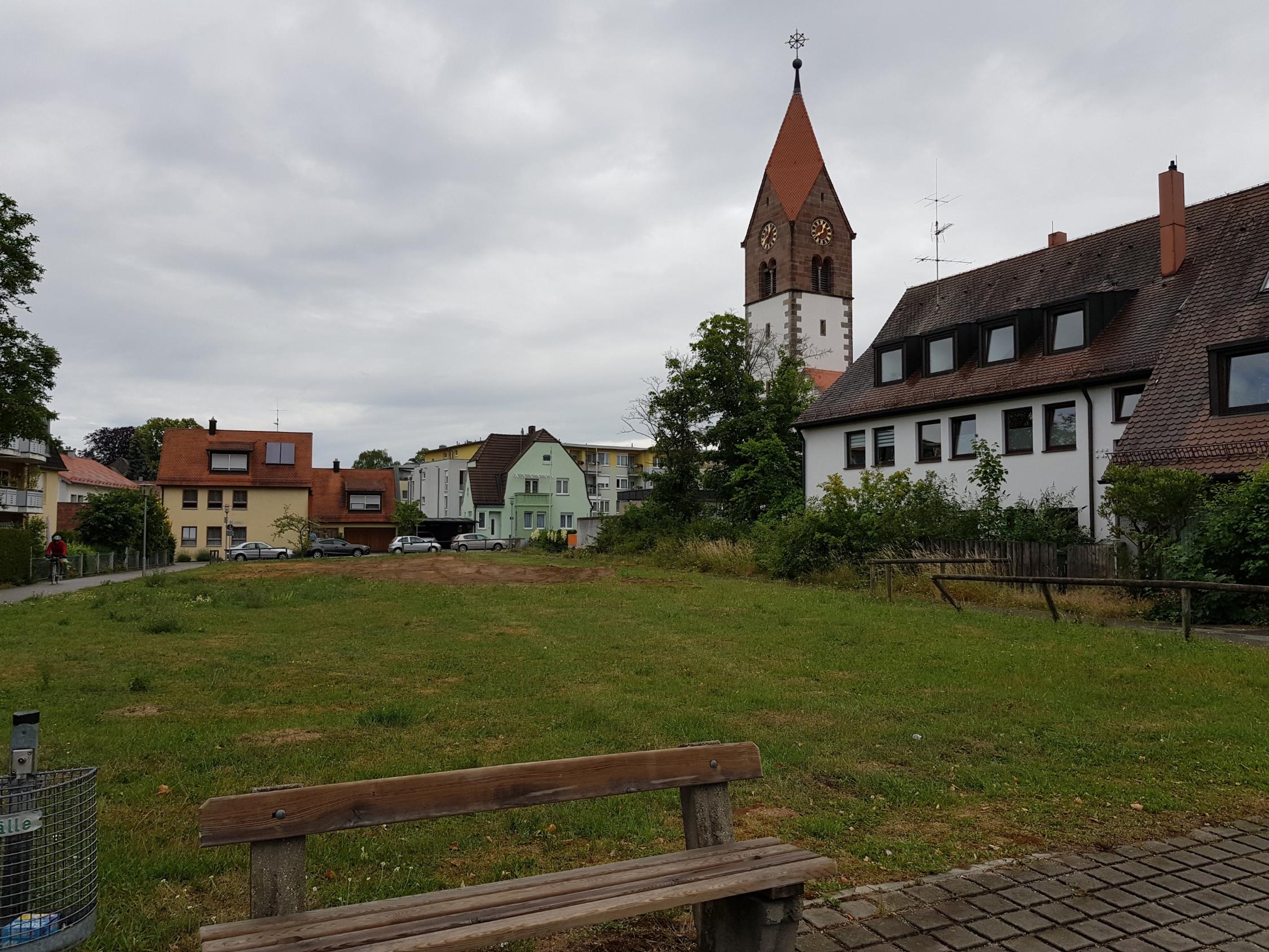 Soziales Wohnprojekt der Caritas in Lauf am Kreisverkehr