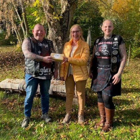 Spendenüberbage Tag der Regionen