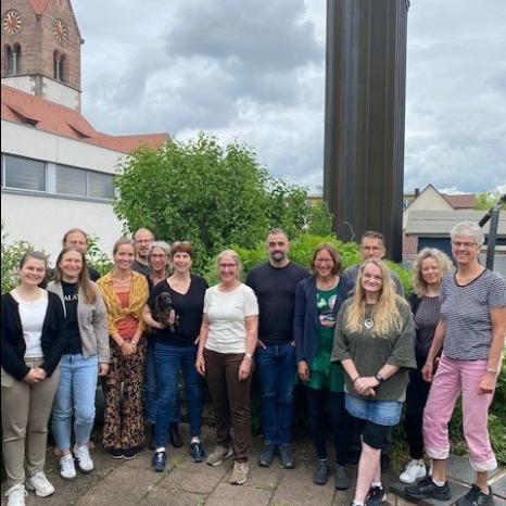 Zwei Teams plus Rosi